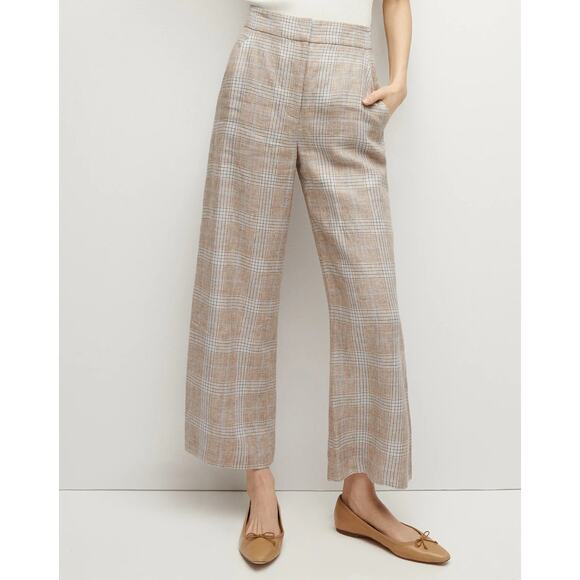 VERONICA BEARD Brixton Linen Pant Size 2 - Picture 2 of 14